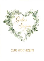 Doppelkarte - Gottes Segen zur Hochzeit